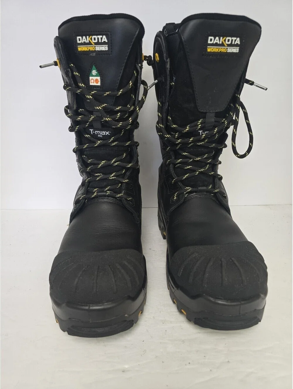 DAKOTA Men's 8901 Composite Toe Composite Plate HD3 Waterproof Boots Black 13M